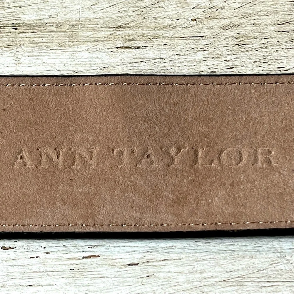 ⬇️ Ann Taylor Double Ring Leather Belt - Picture 8 of 9
